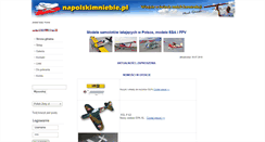 Desktop Screenshot of napolskimniebie.pl